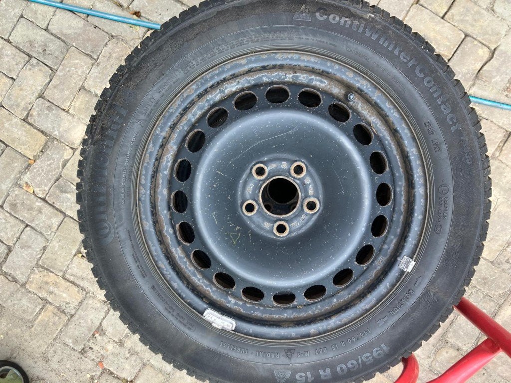 winterbanden op velg AUDI A1, Ophalen, Gebruikt, Audi