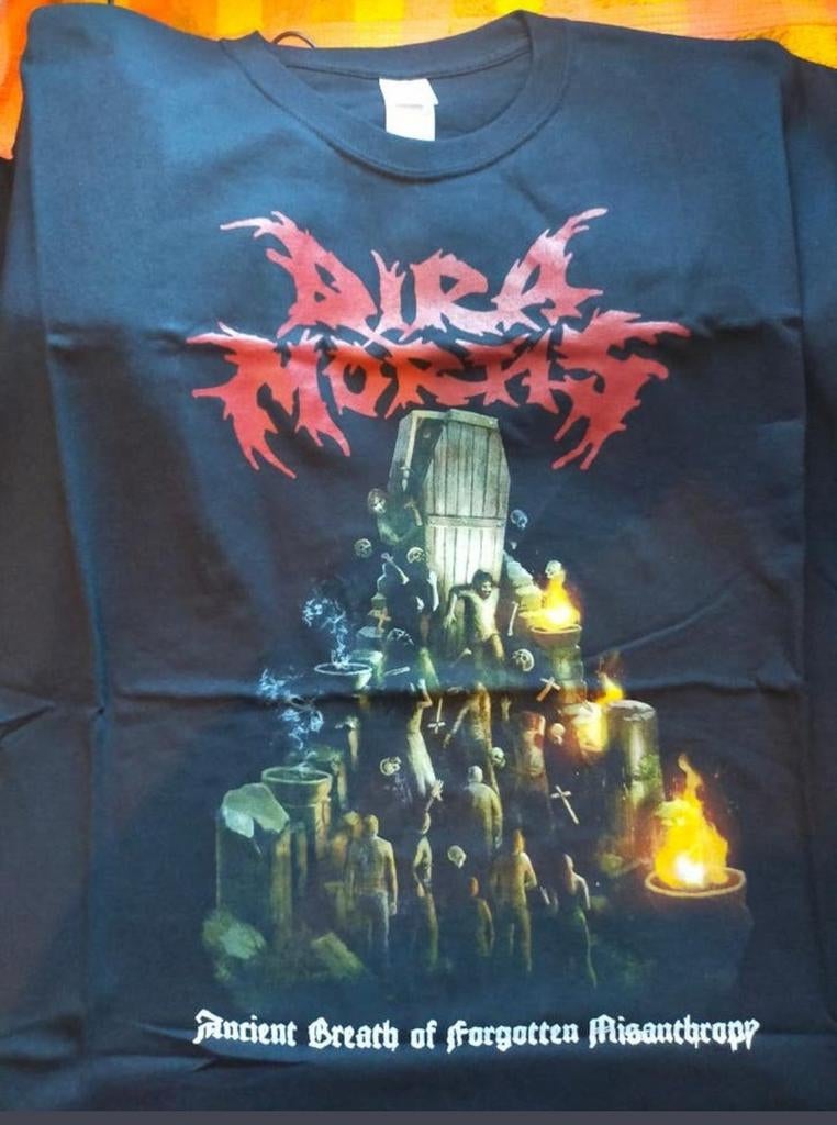 Bandshirt Dira Mortis xl, Ophalen of Verzenden, Nieuw, Maat 56/58 (XL), Zwart