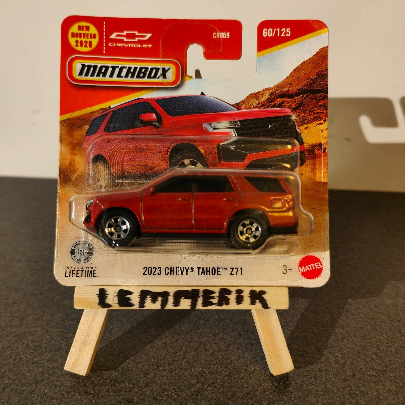 Matchbox 2023 Chevy Tahoe Z71 - Nieuw in verpakking, Ophalen of Verzenden, Nieuw, Auto
