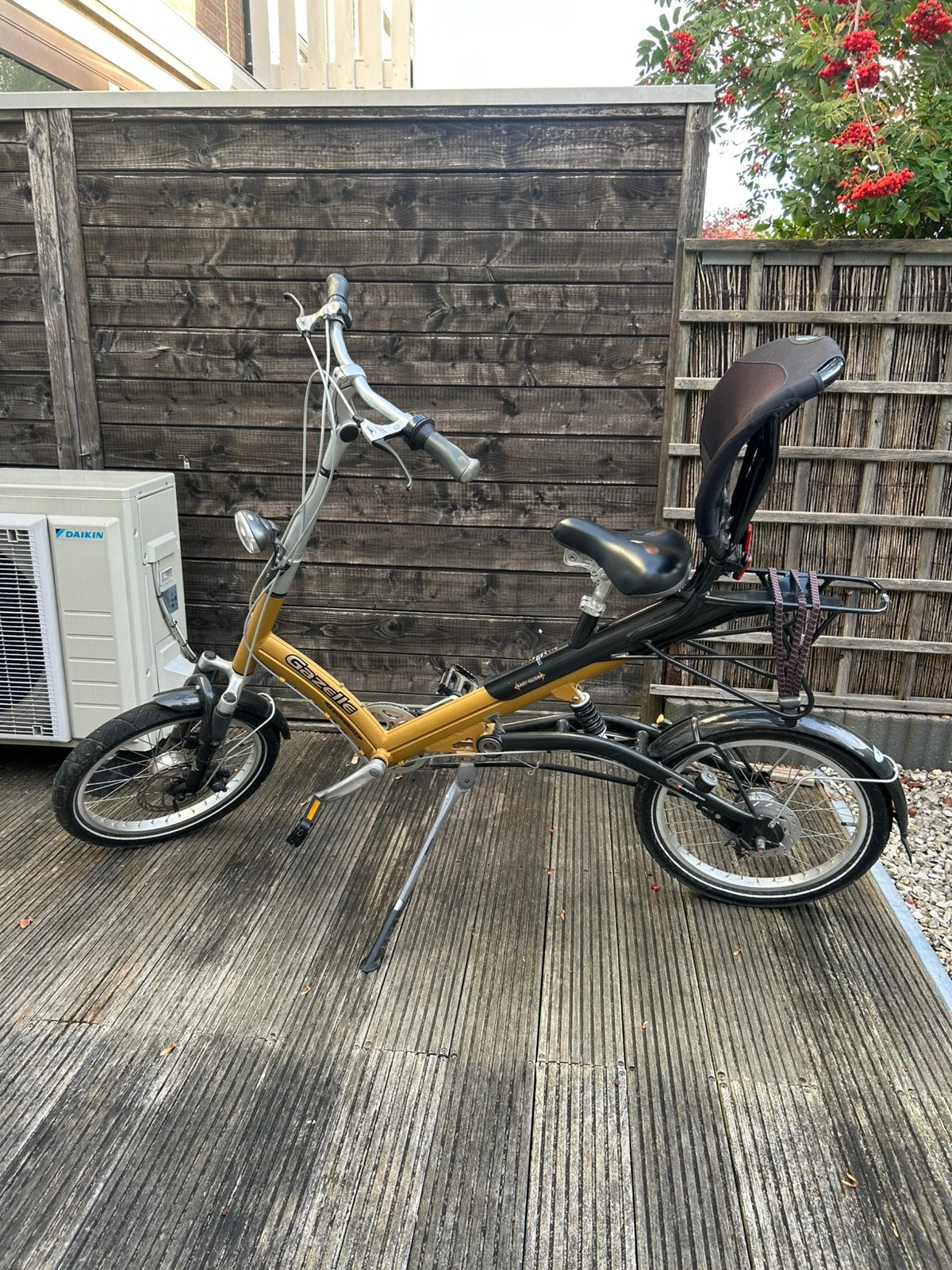 Semi ligfiets : Mooie Gazelle Easyglider 8 versnellingen,, Ophalen, Zo goed als nieuw