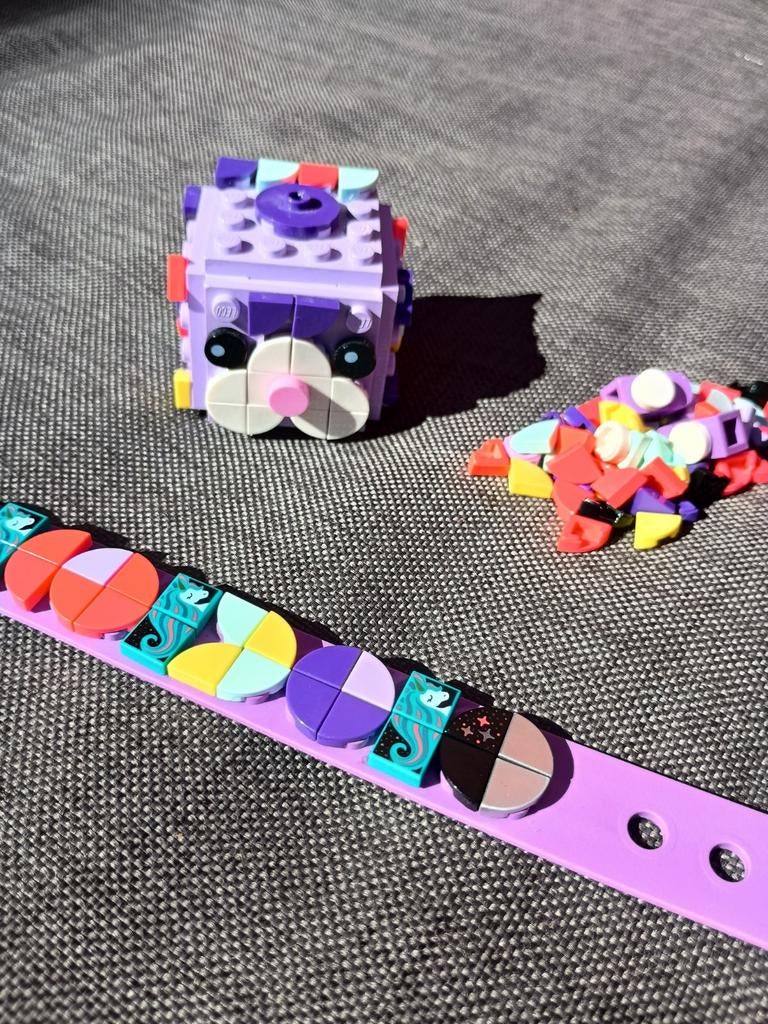 Lego Dots Armbandje en Fotolijstje Set, Ophalen of Verzenden, Gebruikt