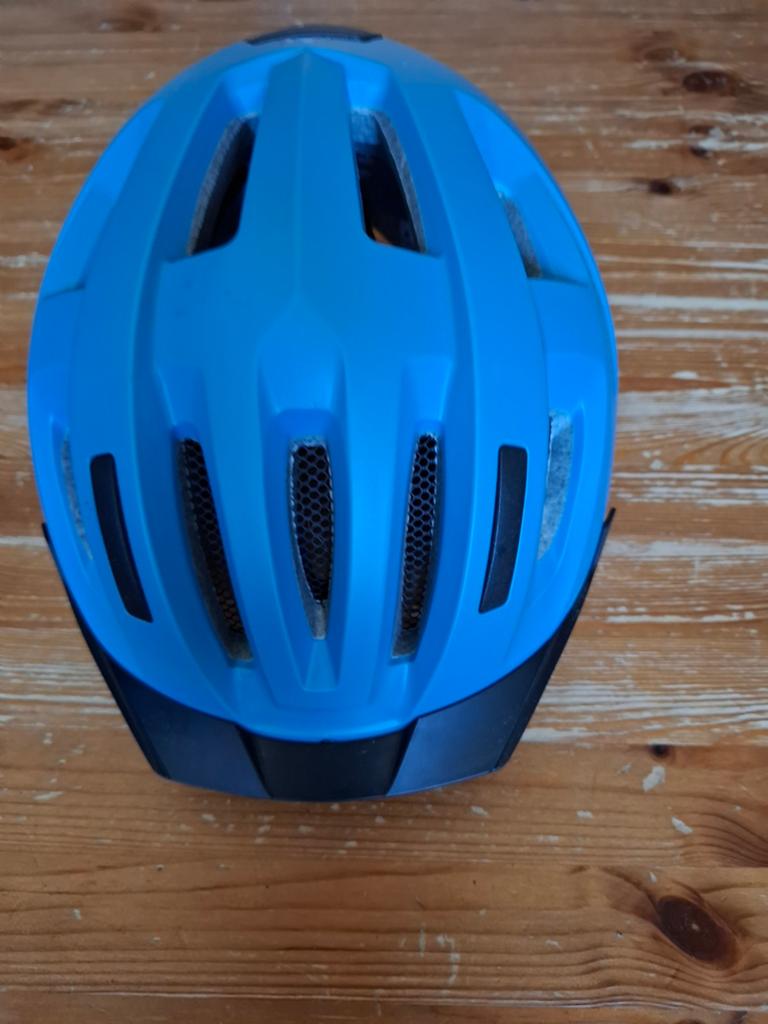 Fietshelm Bike Mate L/XL (59-64cm)+ledverlichting 3 standen, Fietsen en Brommers, Ophalen of Verzenden, Zo goed als nieuw, Bike Mate