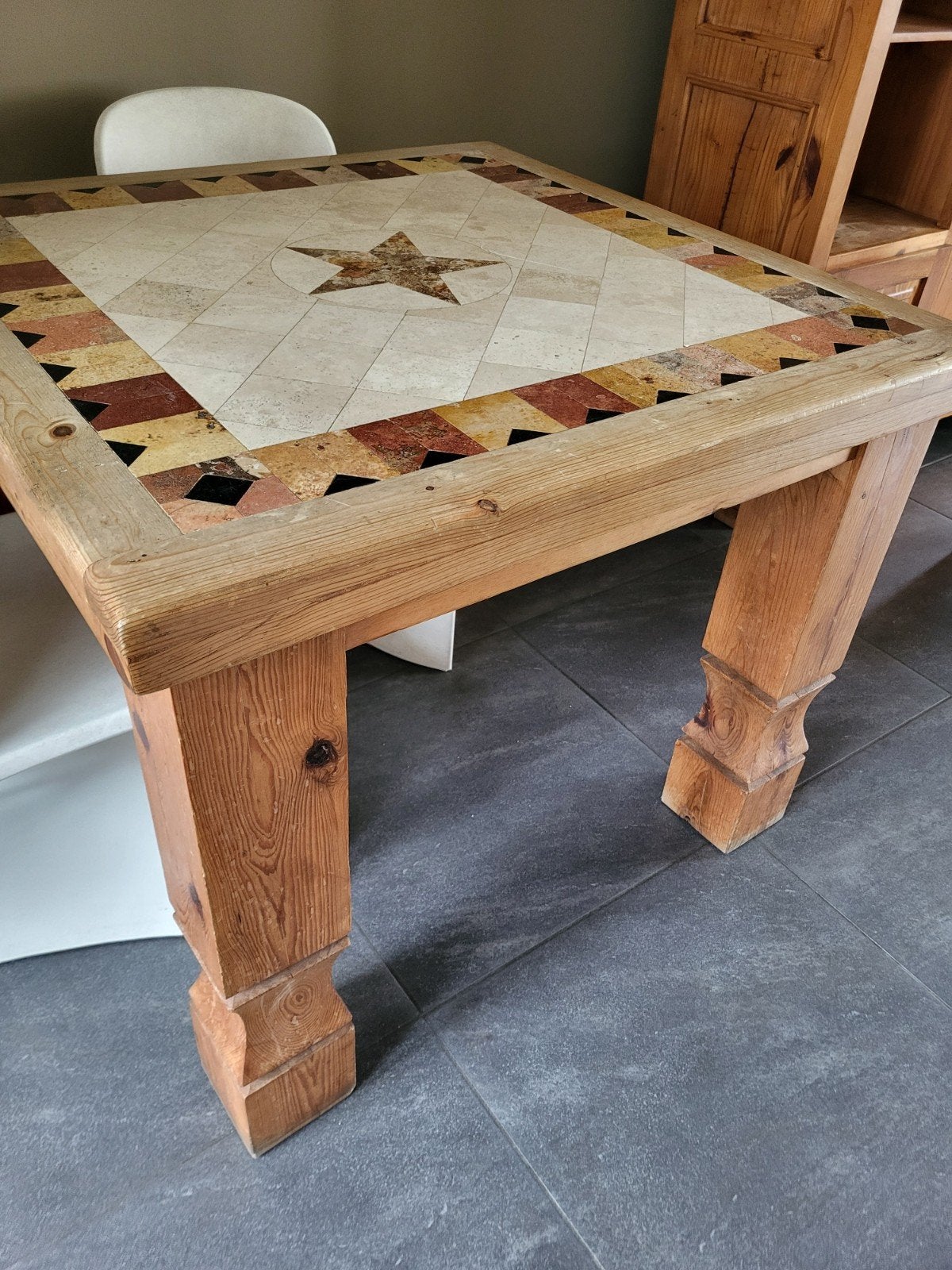 kamertafel..tafel..Snel ophalen..TEAB...MOET SNEL WEG, Ophalen, Zo goed als nieuw, Rechthoekig, 50 tot 100 cm