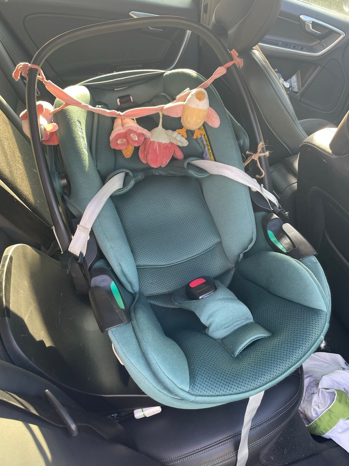 Maxi-Cosi Pebble 360 Pro 2 - Groen, Autogordel of Isofix, Zo goed als nieuw, 0 t/m 13 kg, Maxi-Cosi
