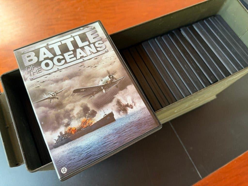 Unieke DVD verzameling (30) over WOII in echte munitiekist, Alle leeftijden, Ophalen of Verzenden, Zo goed als nieuw, Oorlog of Misdaad