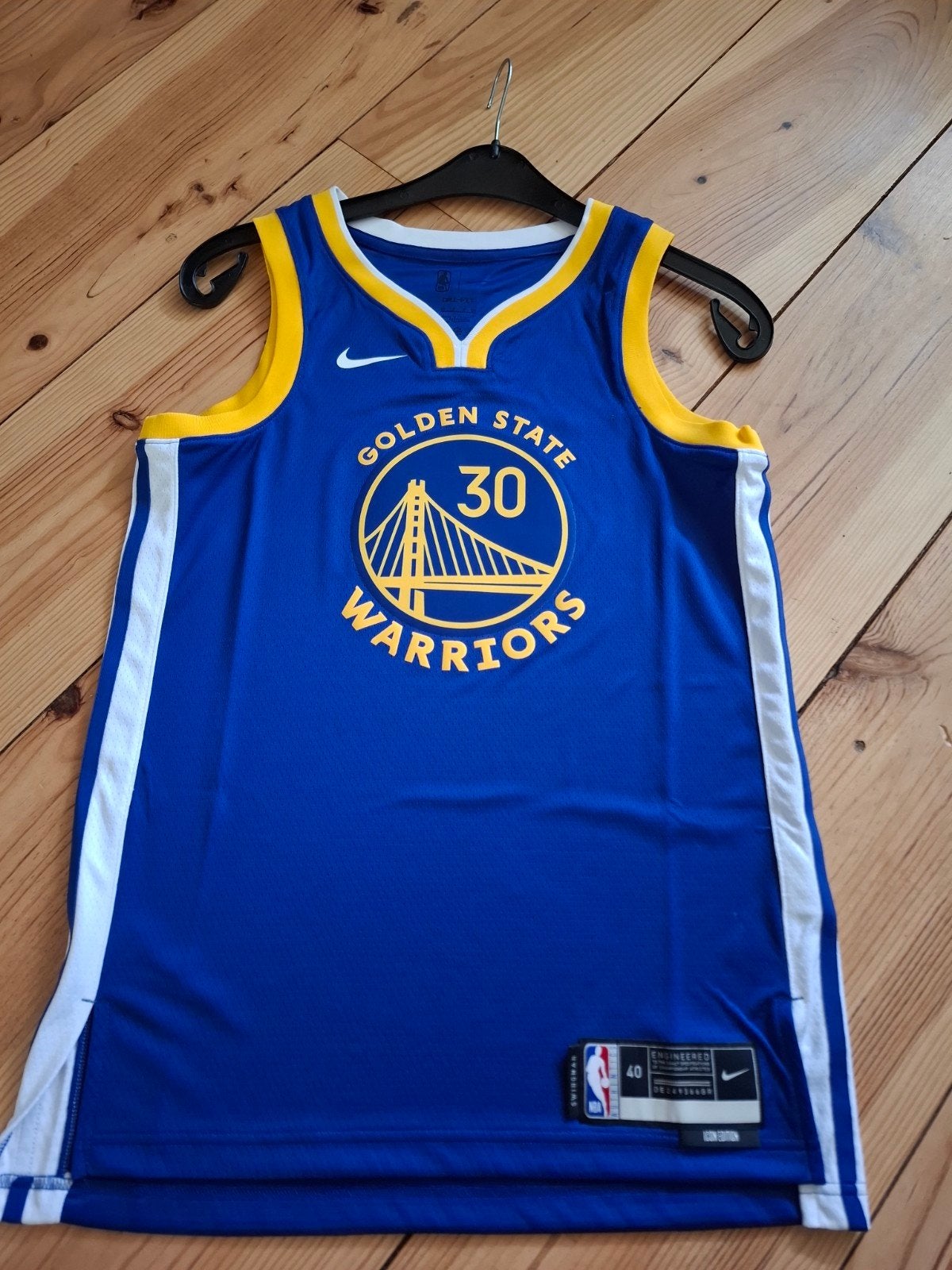 Golden State Warriors Stephen Curry NBA Nike Swingman Jersey, Blauw, Nike, Overige maten, Ophalen of Verzenden