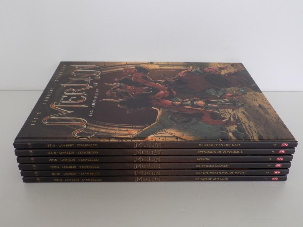 Merlijn ~ Complete serie hardovers 1 t/m 6, Boeken, Stripboeken, Nieuw, Complete serie of reeks, Ophalen of Verzenden