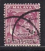 1493 - Singapore michel 9A gestempeld , koning George VI, Verzenden, Gestempeld, Oost-Azië