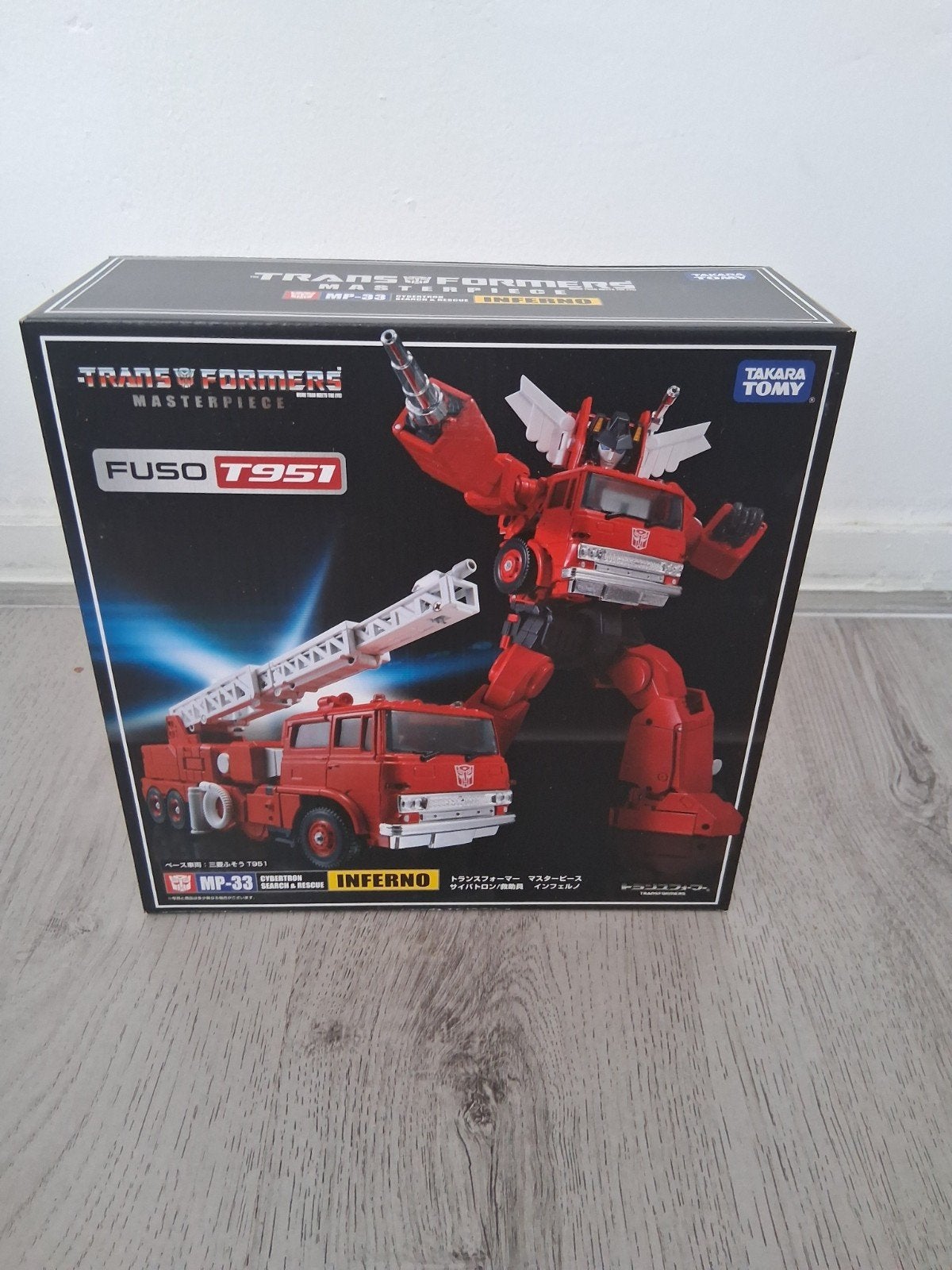 Transformers Masterpiece MP-33 Inferno Fuso T951 - Nieuw, Ophalen of Verzenden, Nieuw