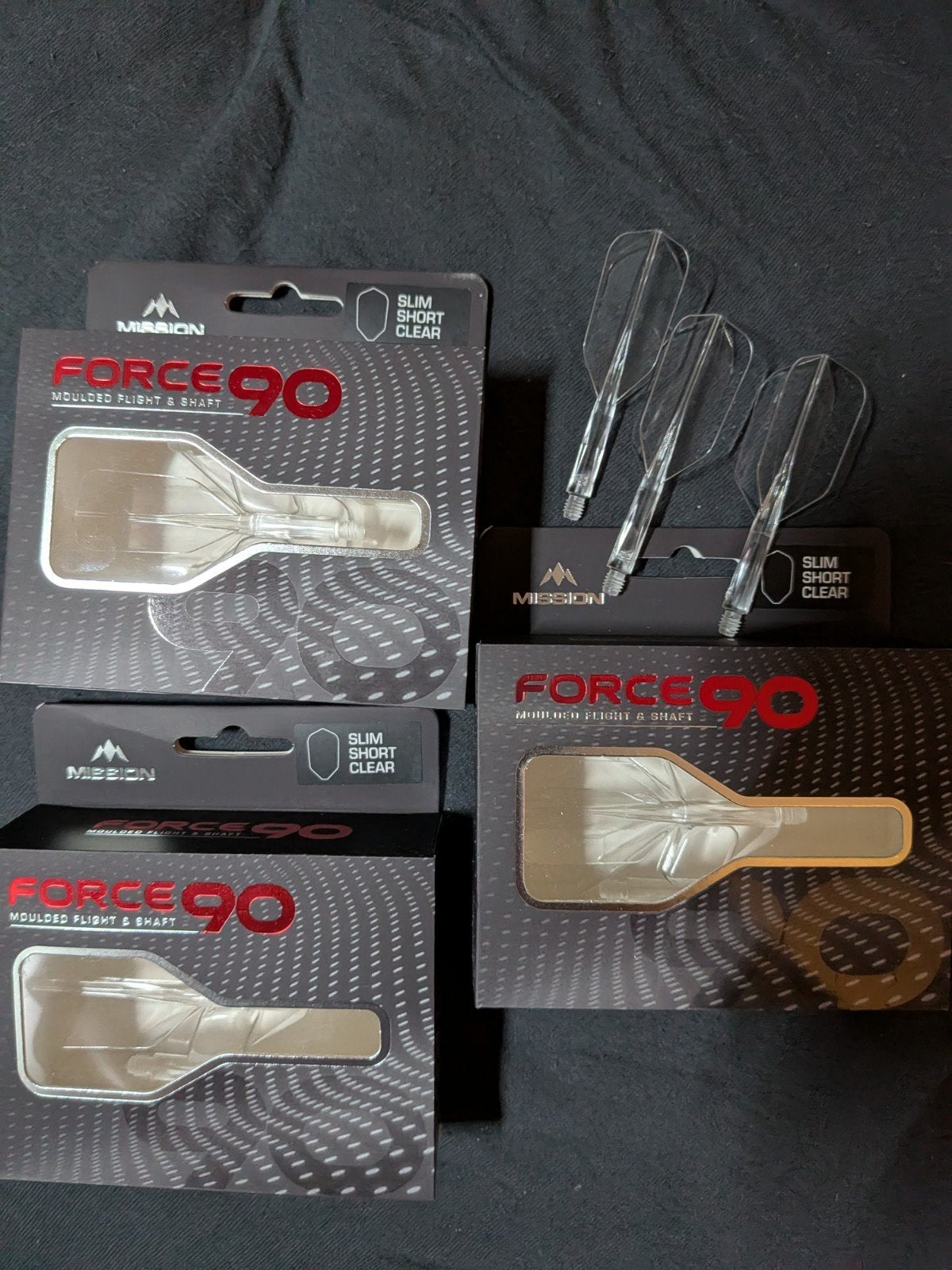 4 setjes mission force 90 slim flights, Ophalen of Verzenden, Nieuw, Flights