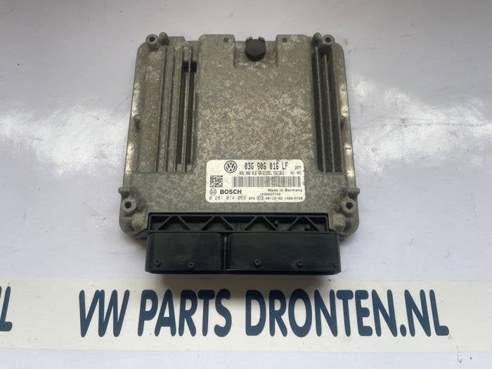 Computer Motormanagement van een Volkswagen Caddy