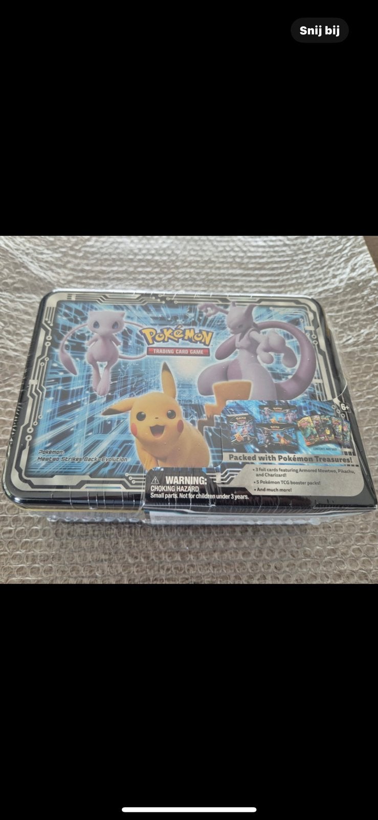 Pokémon fall collector chest 2019, Ophalen, Zo goed als nieuw