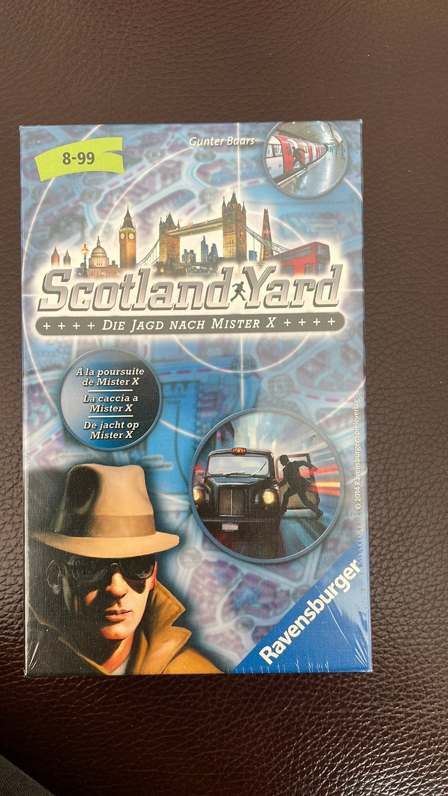 Scotland Yard- die Jagd nach Mister X, Drie of vier spelers, Ophalen of Verzenden, Nieuw