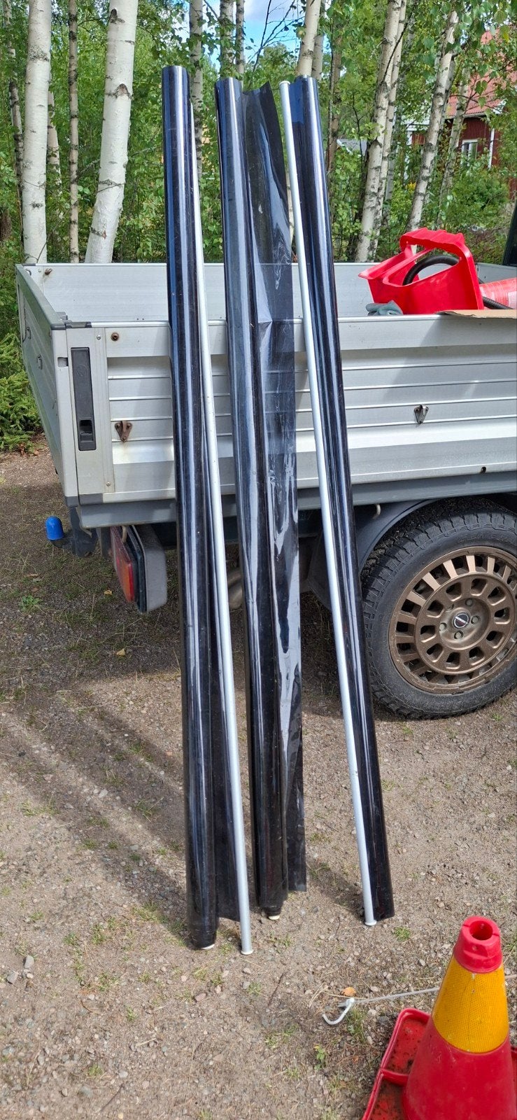 Zwarte folie rollen voor diverse toepassingen, Ophalen, Nieuw, 15 m² of meer, Folie