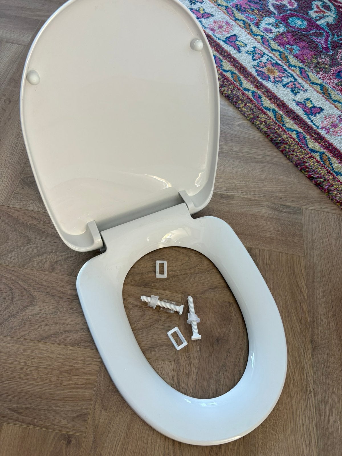 Wc bril soft closing, Ophalen, Zo goed als nieuw, Toilet