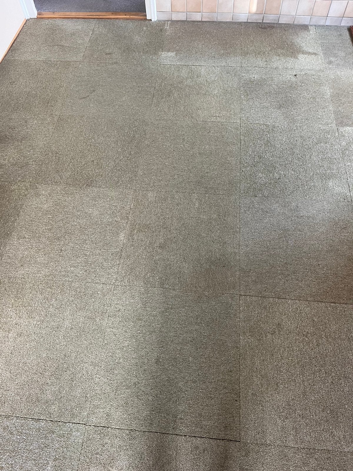 Gratis tapijttegels verschillende kleuren, Ophalen, Overige materialen, 30 cm of meer, Gebruikt