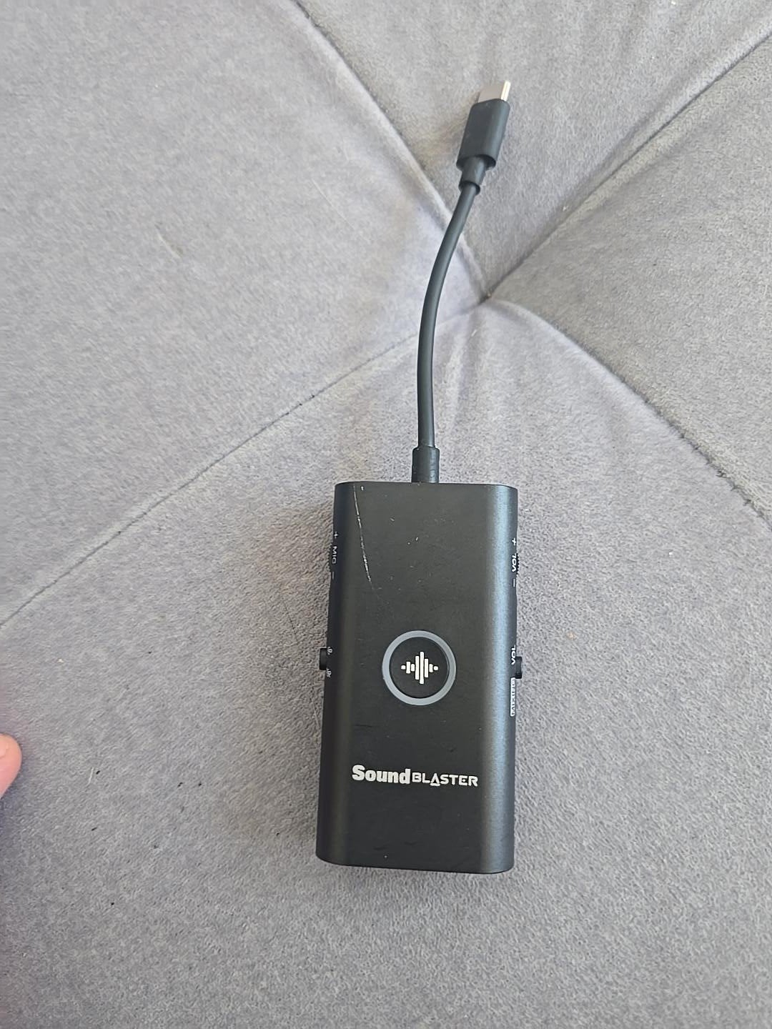 Creative Sound Blaster G3 USB-C Externe Geluidskaart – Gamin, Ophalen, Zo goed als nieuw