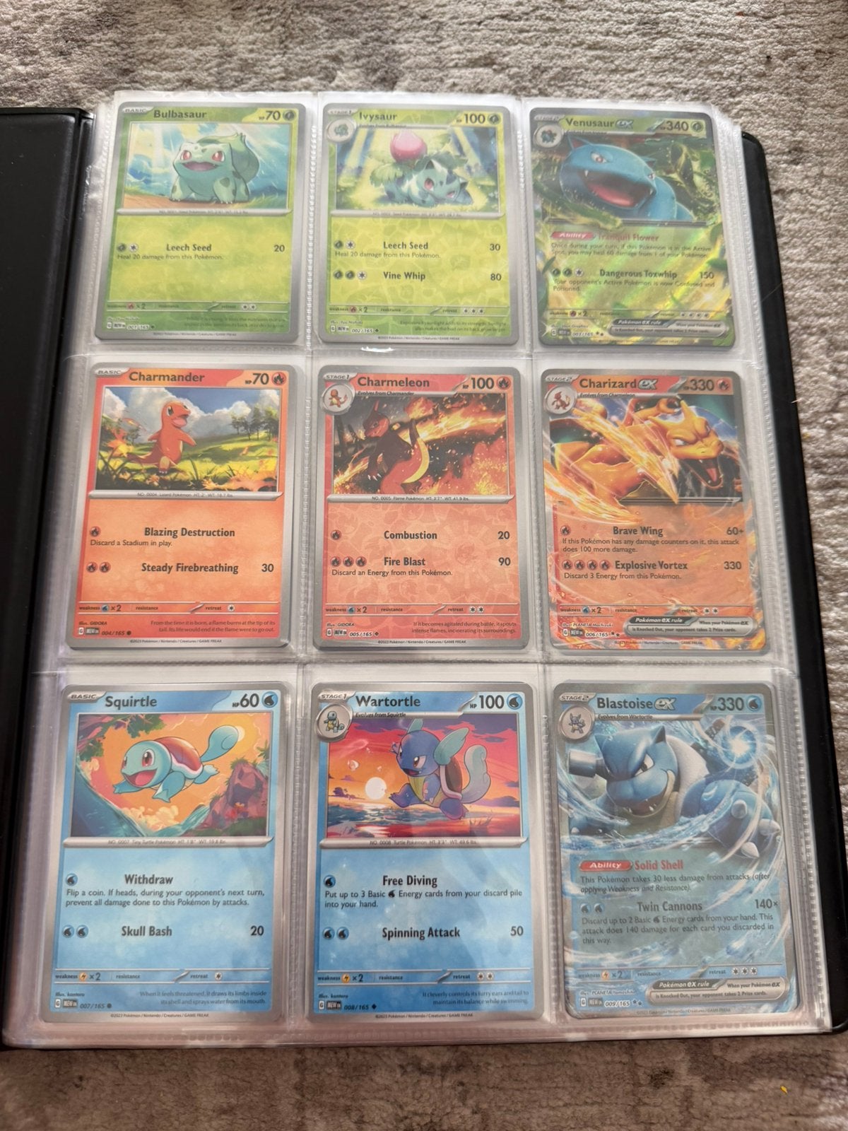 Pokemon 151 base set compleet, Hobby en Vrije tijd, Ophalen of Verzenden, Zo goed als nieuw
