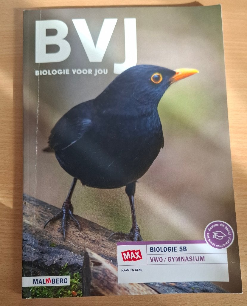 Biologie Voor Jou VWO 5B, Boeken, Ophalen of Verzenden, Zo goed als nieuw, VWO, Biologie