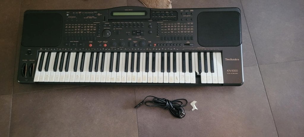 Vintage Technics KN1000 Keyboard – Retro Sounds!, Ophalen of Verzenden, Gebruikt, 61 toetsen, Overige merken