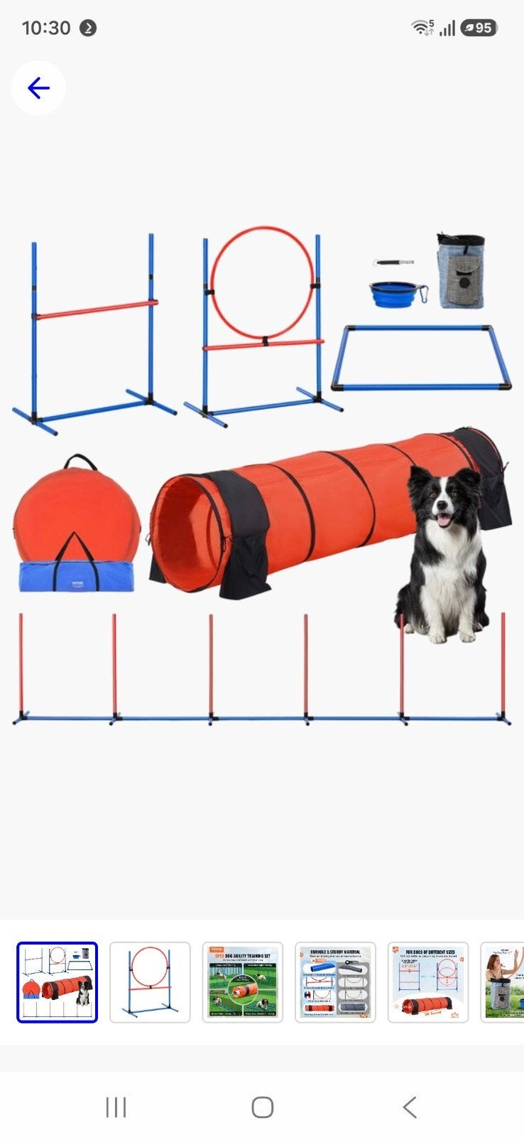 Agillity set honden, Dieren en Toebehoren, Ophalen, Zo goed als nieuw
