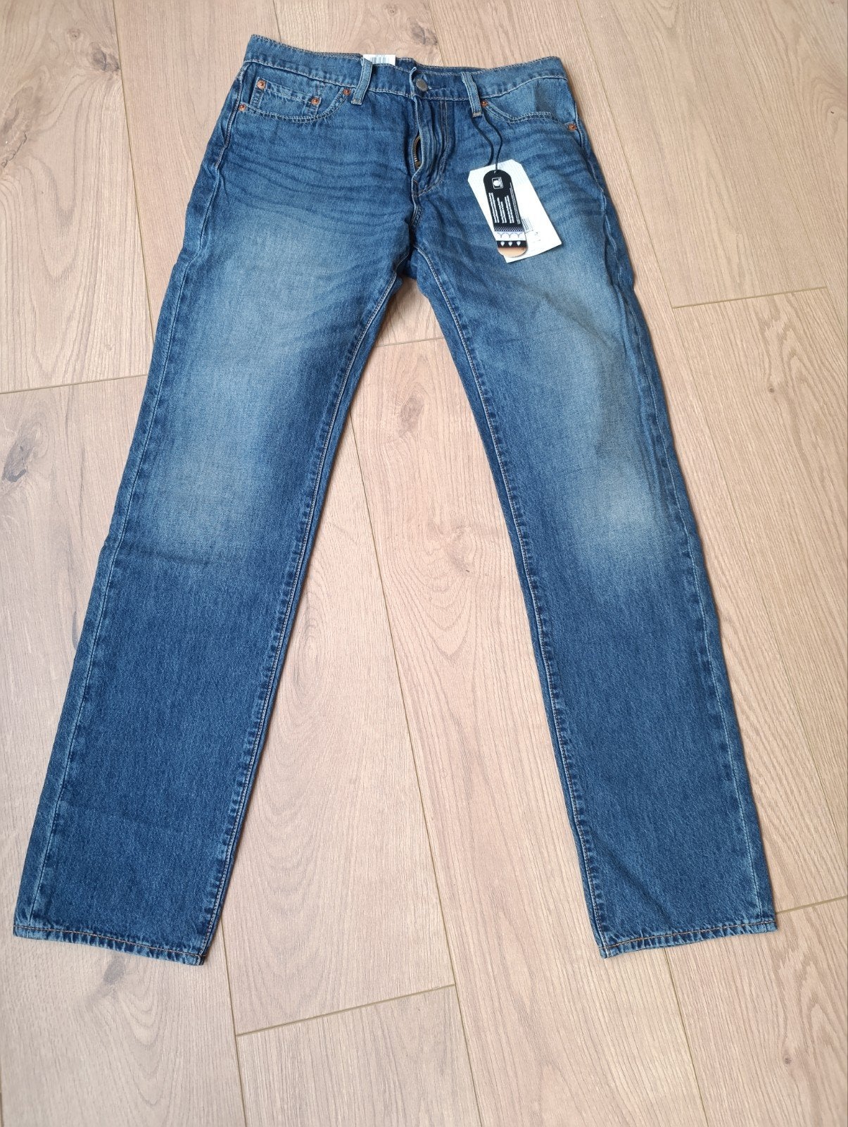 Levi's Nieuw Broek, Ophalen of Verzenden, Nieuw, Blauw, W32 (confectie 46) of kleiner