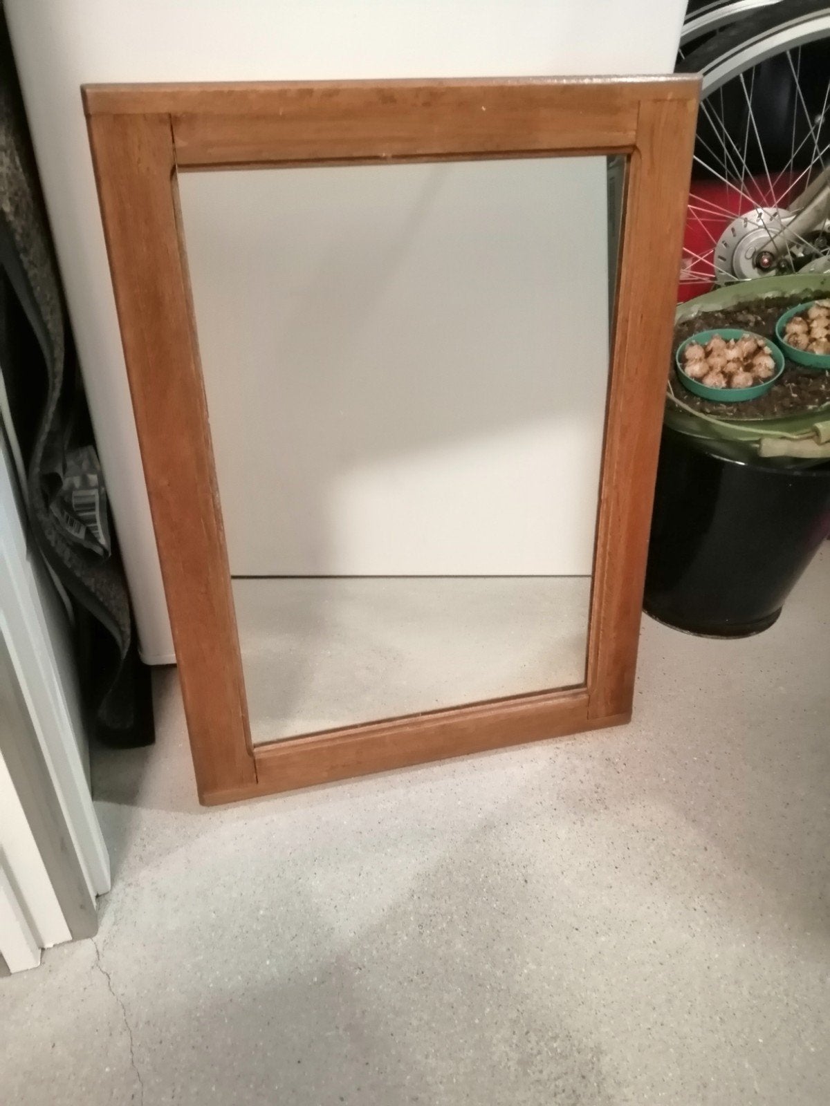 mooie spiegel, Huis en Inrichting, Ophalen, Zo goed als nieuw, Rechthoekig, Minder dan 100 cm