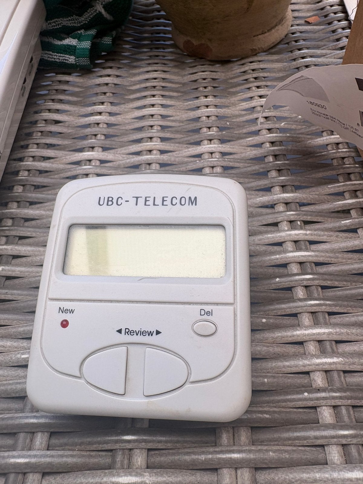 Nummermelder, Ophalen of Verzenden, Gebruikt, 1 handset