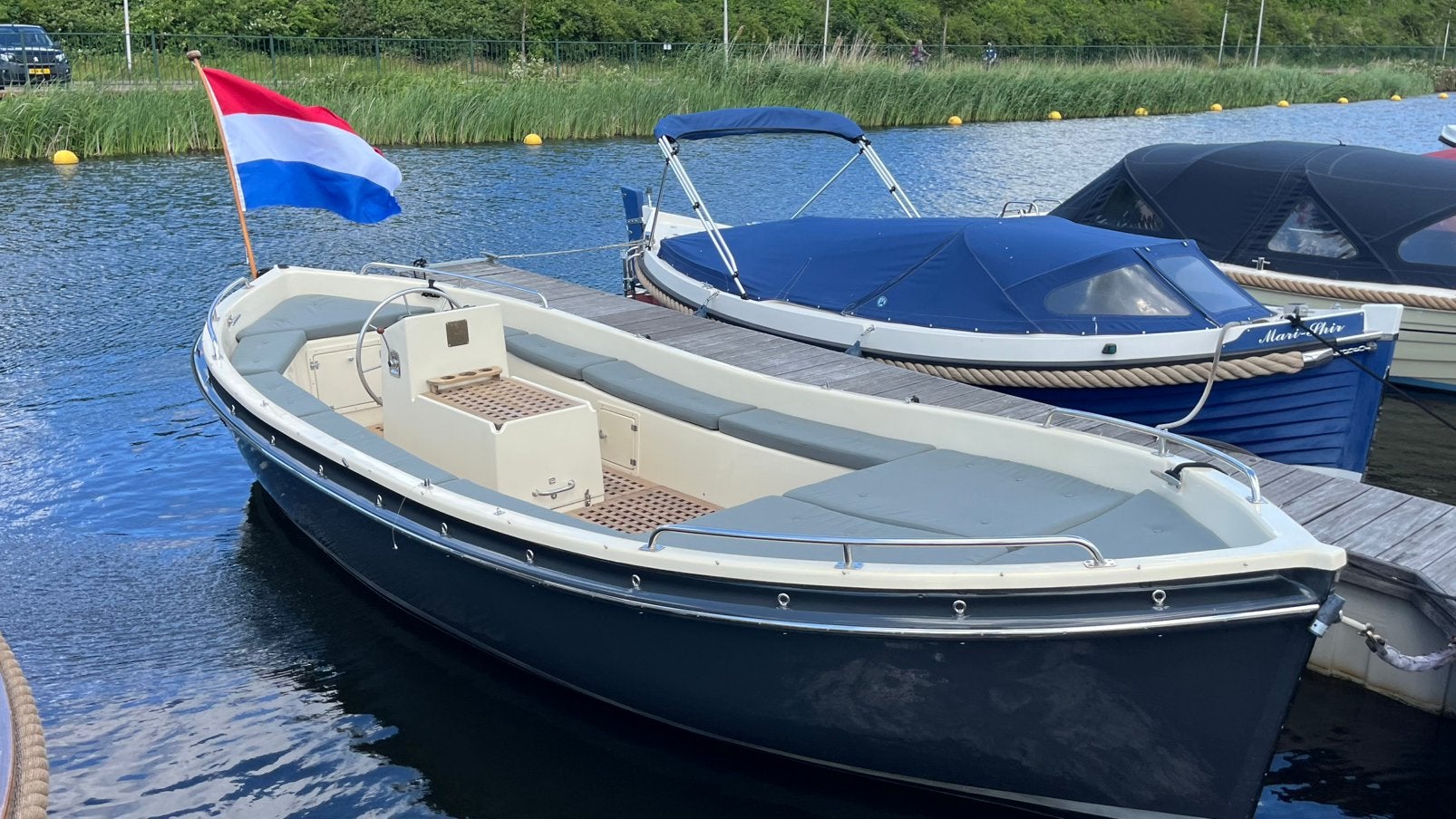 Seafury 650 + 25 PK Vetus Plaatje !!, Watersport en Boten, Sloepen, Gebruikt, Binnenboordmotor, Afdekzeil, Diesel