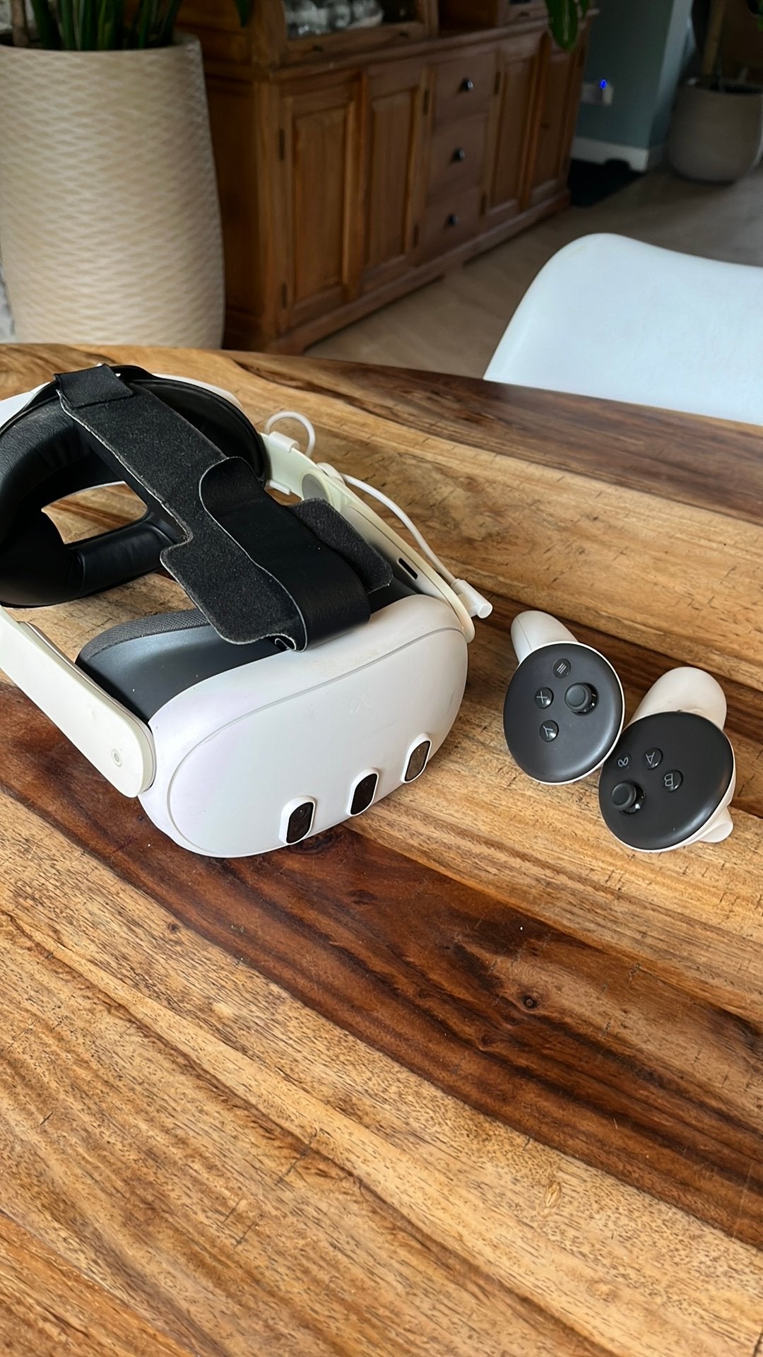Meta quest 3 + accu pakket met hoofdband, Audio, Tv en Foto, Ophalen of Verzenden, Zo goed als nieuw, 20x of meer, Overige typen