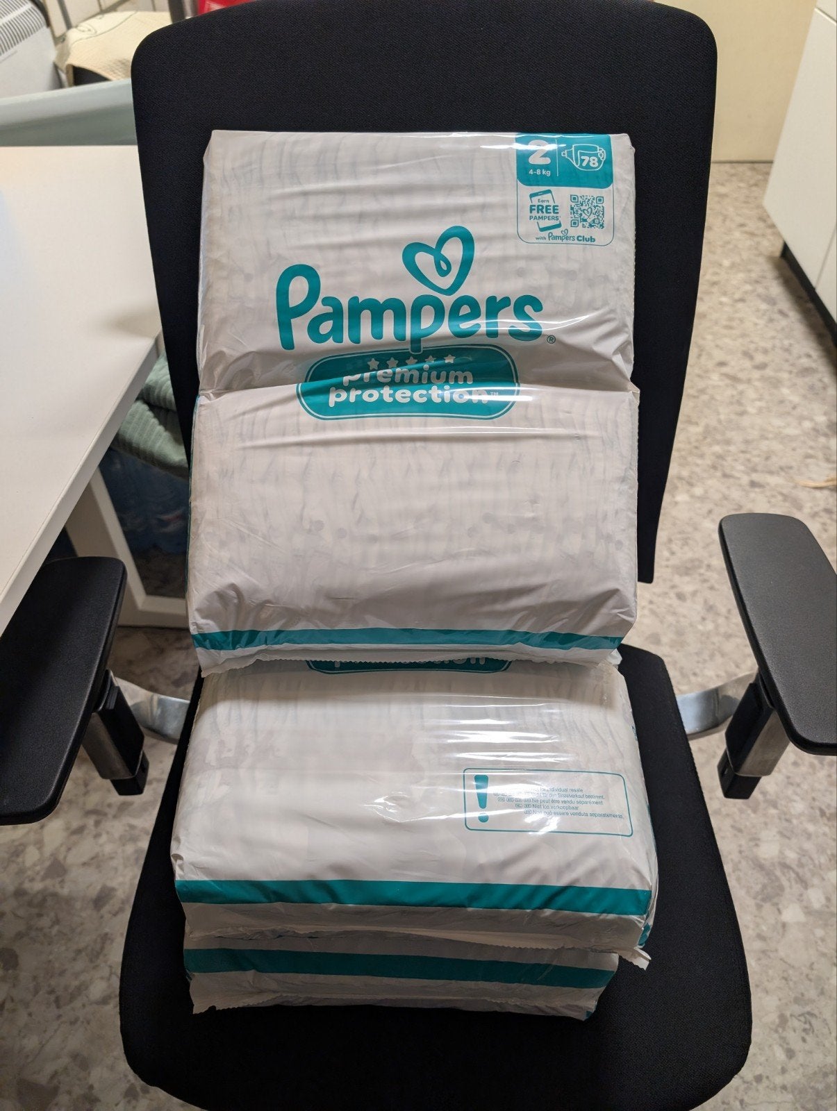 Pampers premium Protection maat 2 - 3 x 78, Auto-onderdelen, Ophalen, Nieuw