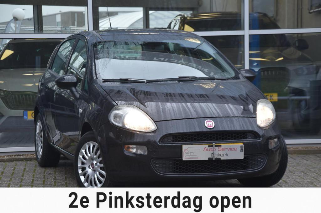 Fiat Punto Evo 1.2 Pop Airco Elek. Ramen 5DRS Lm-Velgen CV, Voorwielaandrijving, Stof, 4 cilinders, 400 kg