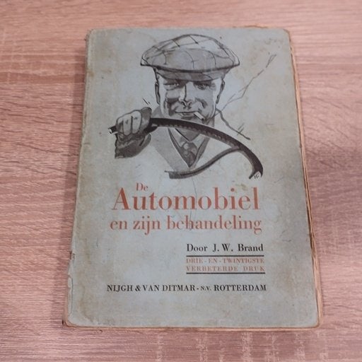 De automobiel en zijn behandeling J.W. Brand uit 1944, Ophalen of Verzenden, Gelezen, Algemeen
