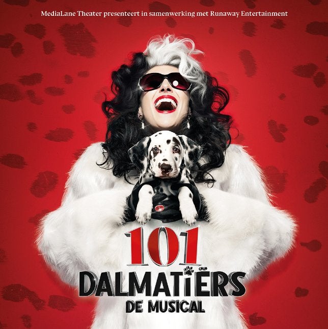 Prachtige 1e Rang tickets Musical 101 Dalmatiërs Za 14 nov, Drie personen of meer, November, Arrangement