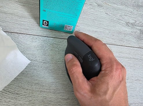 Logitech Lift Vertical Ergonomische Muis - nieuw, Computers en Software, Rechtshandig, Muis, Ergonomisch, Nieuw