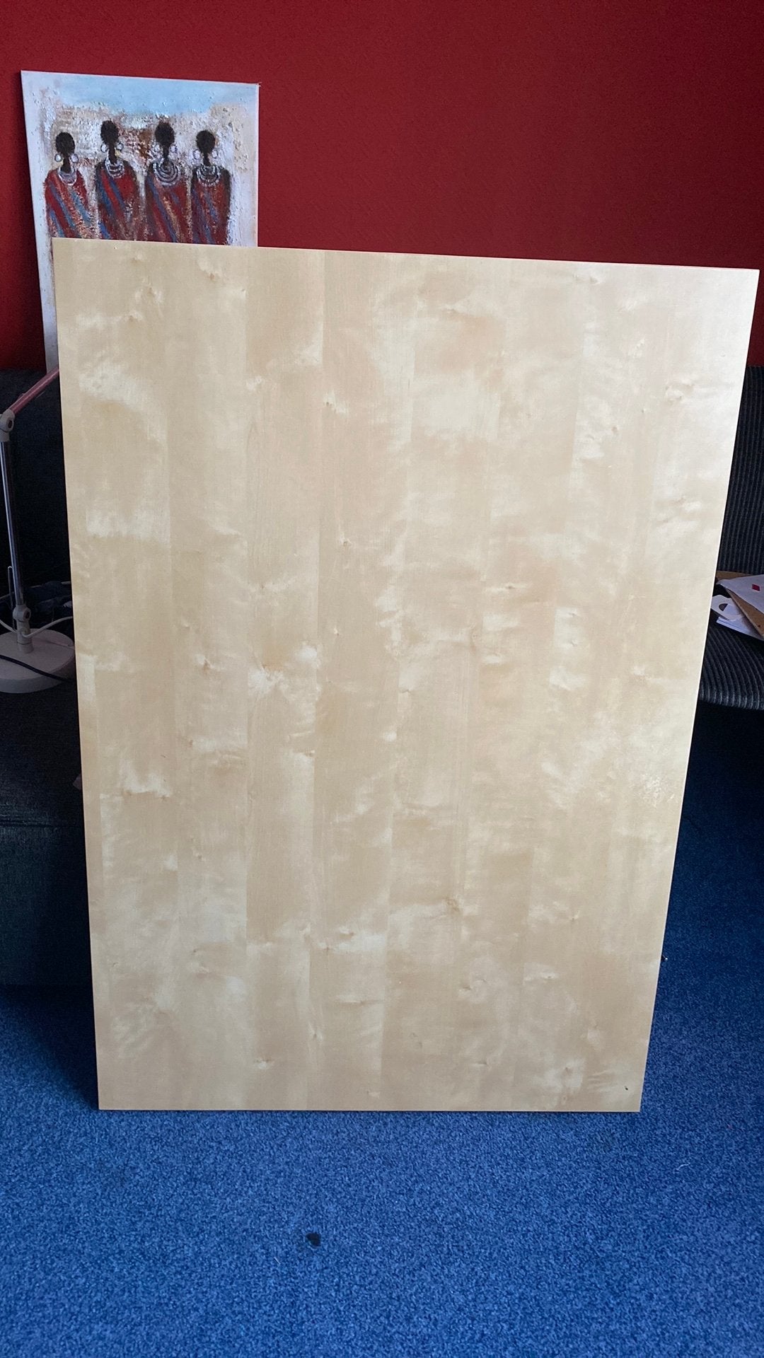 Tafelblad / bureaublad 115x78 cm (voor Kallax kast), Ophalen, Gebruikt, 100 tot 150 cm, 50 tot 100 cm
