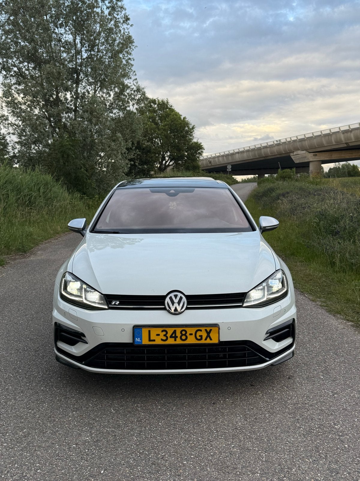 Volkswagen Golf 2.0 AUT 2017 Wit, Auto's, Volkswagen, Automaat, 4 cilinders, 1984 cc, Wit