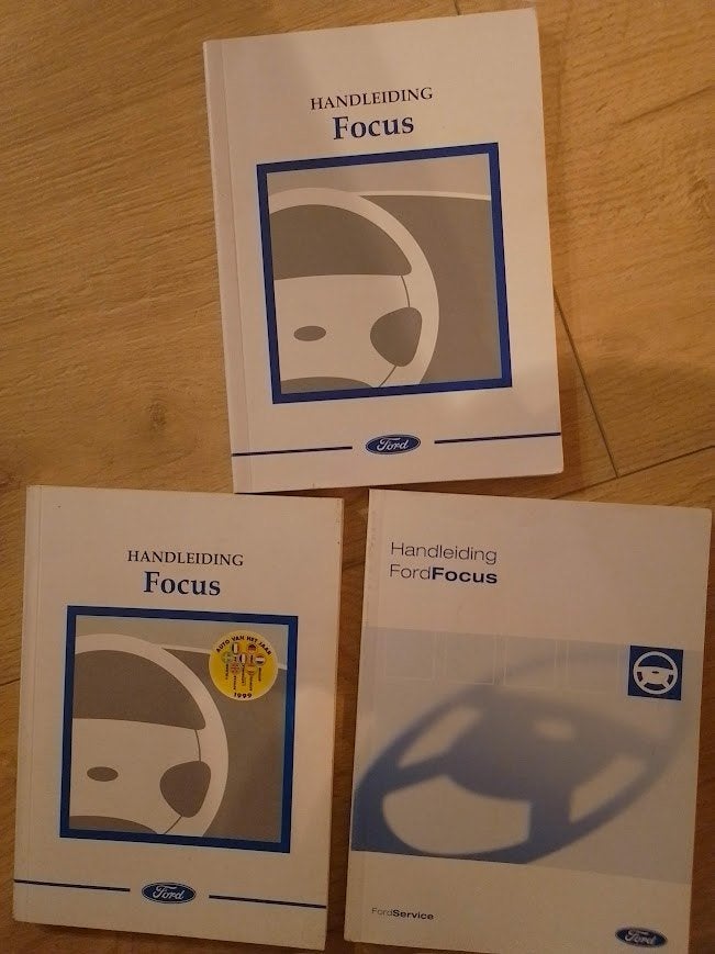 Ford Focus handleiding/ instructieboek 1999-2004, Ophalen of Verzenden