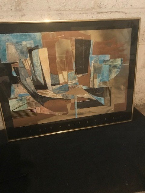 Isa van der Zee 1928 - ), Ophalen, Zo goed als nieuw, Achter glas