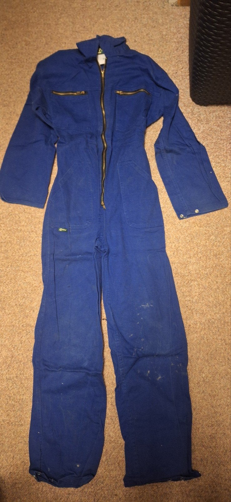 Blauwe overall - Werkkleding, Ophalen of Verzenden, Gebruikt