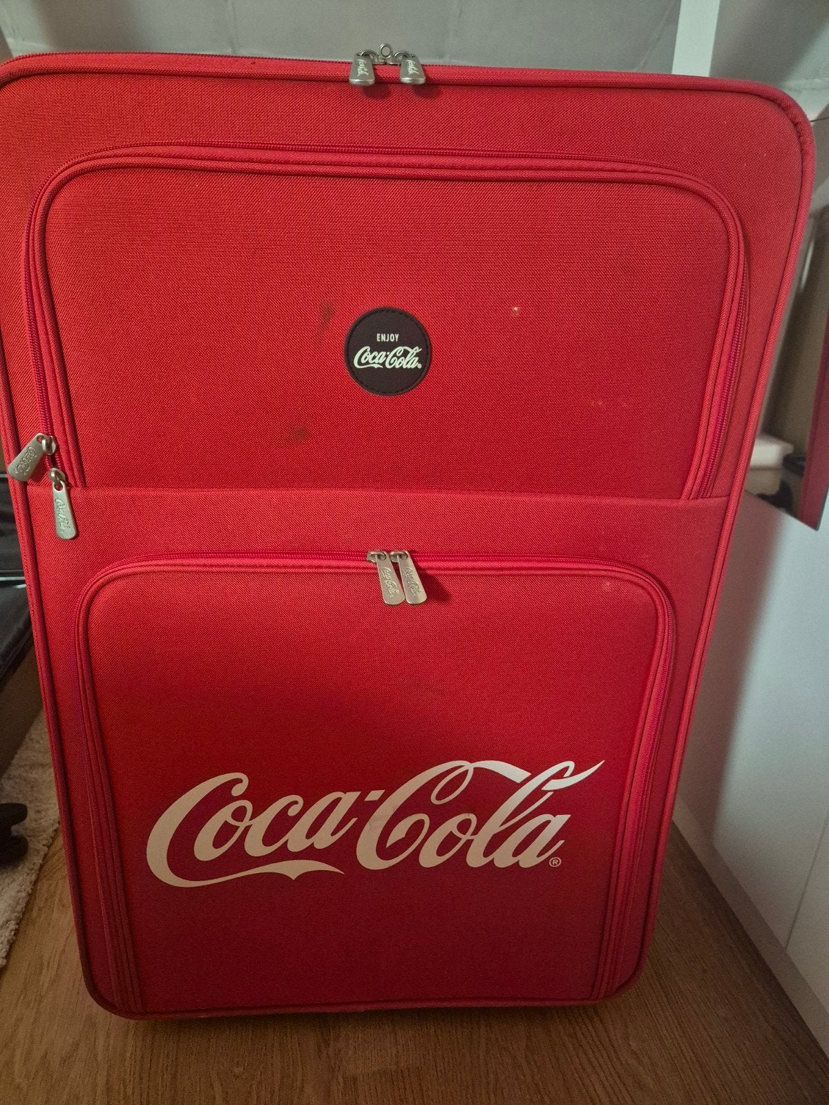 Coca Cola koffer, Ophalen, Gebruikt