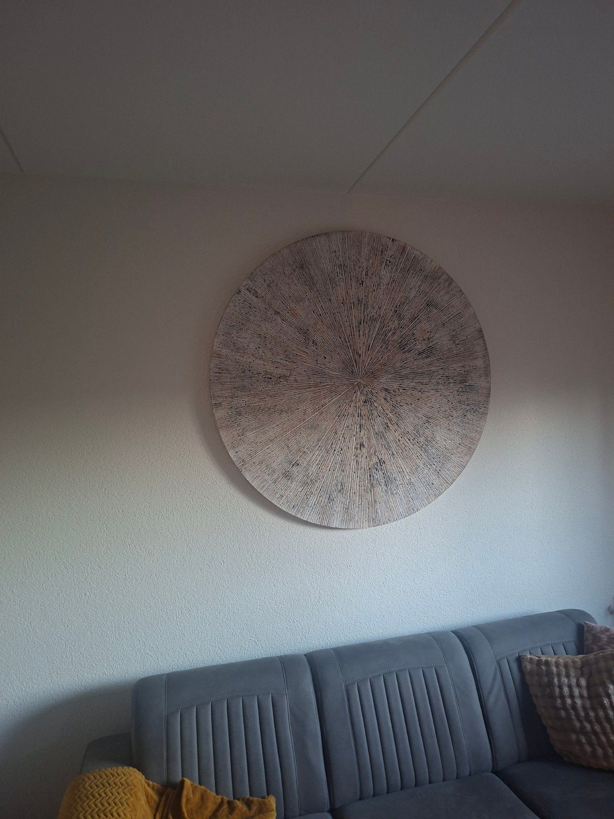 PTMD Wandpaneel - 120 cm doorsnee - Zo goed als nieuw, Ophalen, Zo goed als nieuw, Wandbord of Wandpaneel
