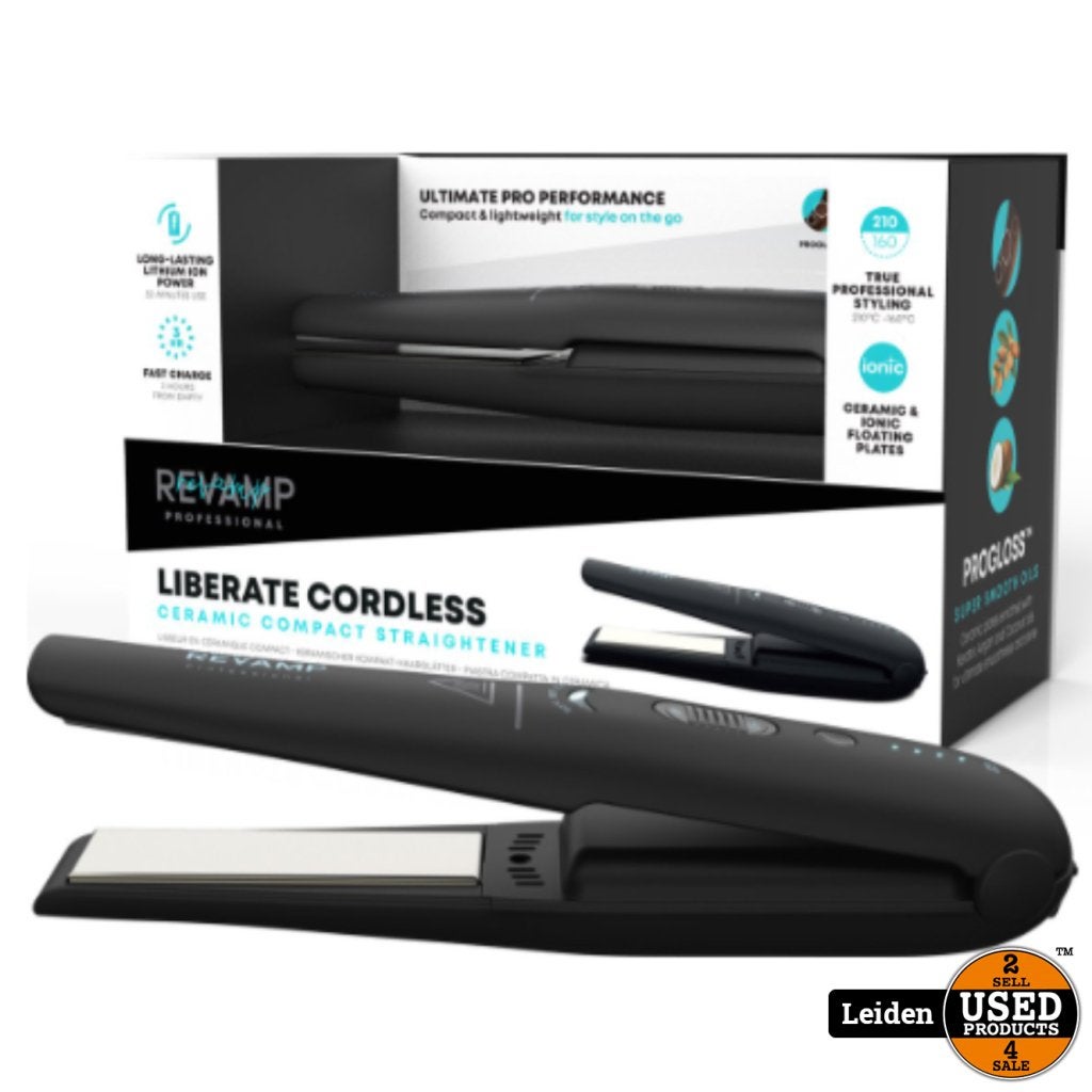 Revamp Progloss Liberate Draadloze Mini Stijltang - Kleine S, Revamp, Gebruikt, Support@revamp.com, Revamp, 41 Crescent Drive
Southborough, TN 02113
USA