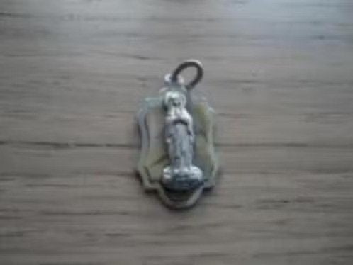 Hanger Onbevlekte Ontvangenis Heilige Maagd Maria, Overige materialen, Overige voorstellingen, Verzenden, Zo goed als nieuw