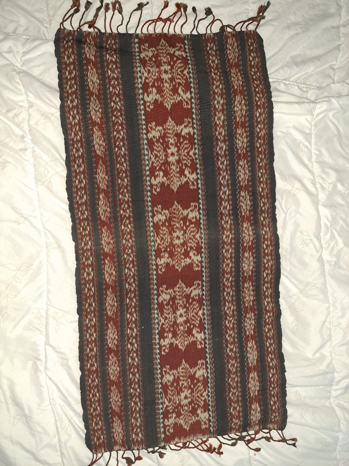 Prachtige handgeweven Ikat uit Bali 50,-, Antiek en Kunst, Ophalen of Verzenden