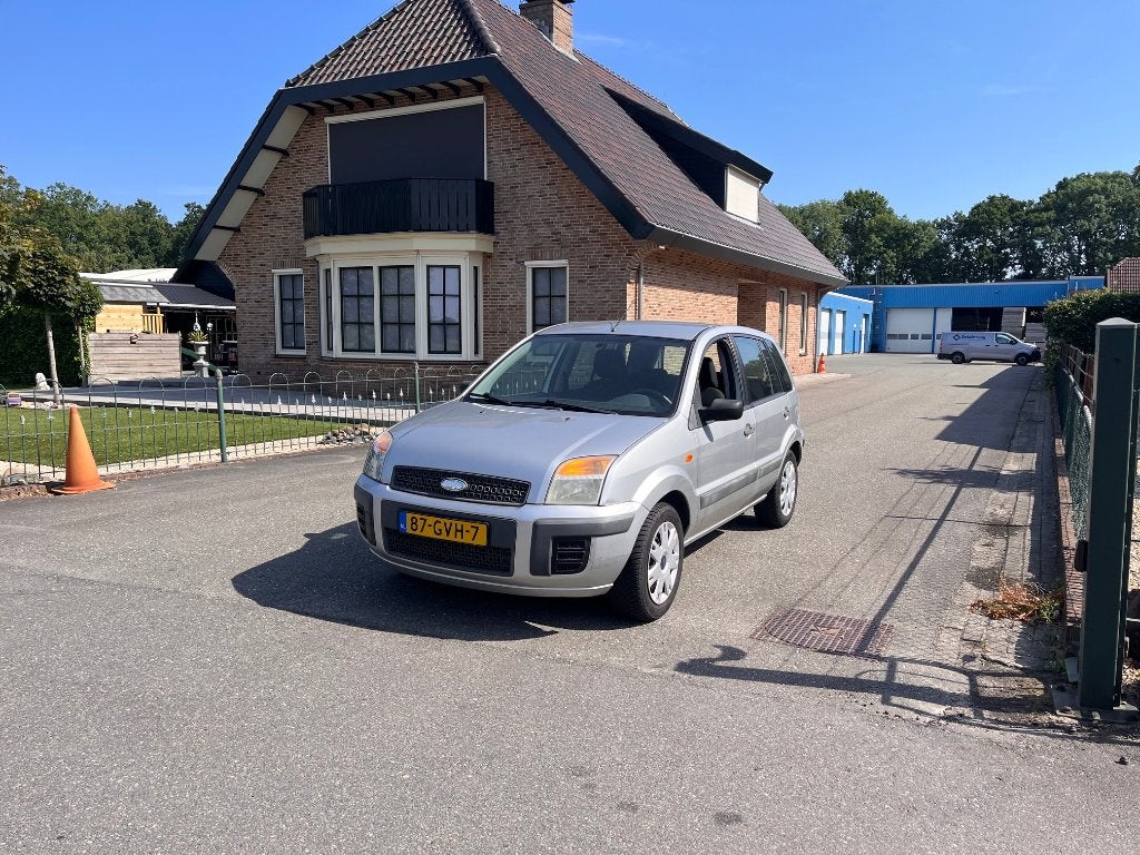 Ford Fusion 1.4 16V Cool&Sound 5D Bjr.9-2008 Airco 167 Dkm, Auto's, Voorwielaandrijving, Dealer onderhouden, 49 €/maand, Origineel Nederlands