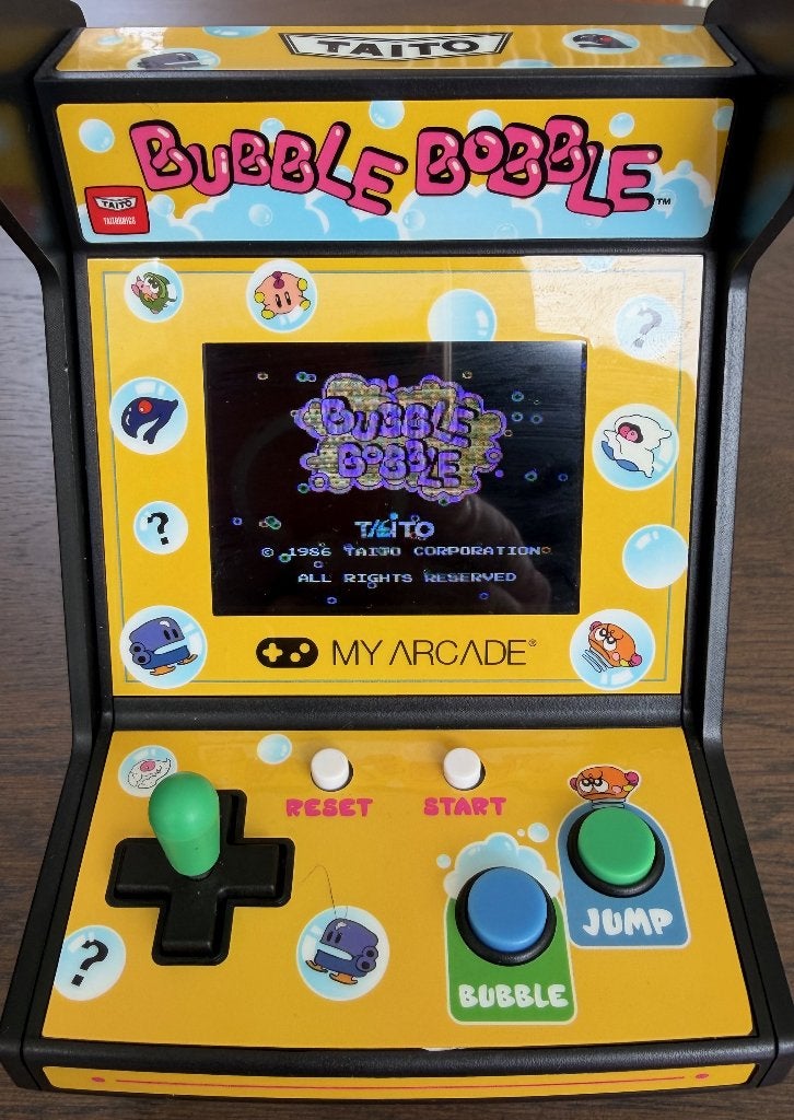 Mini Bubble Bobble arcadekast, Ophalen of Verzenden, Zo goed als nieuw