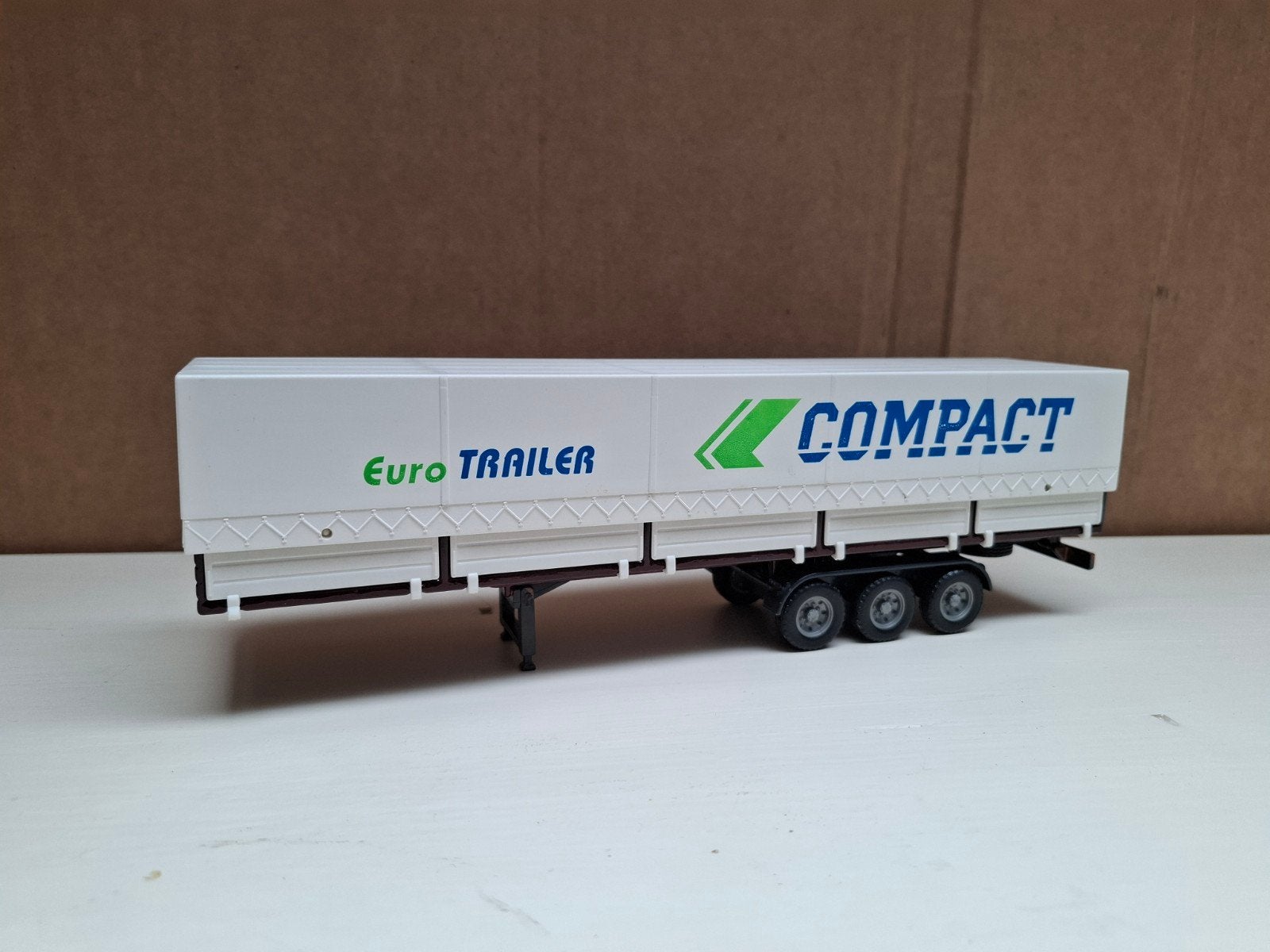 joal  1:50 huif trailer, Hobby en Vrije tijd, Modelauto's | 1:50, Ophalen of Verzenden, Gebruikt, Bus of Vrachtwagen, Overige merken
