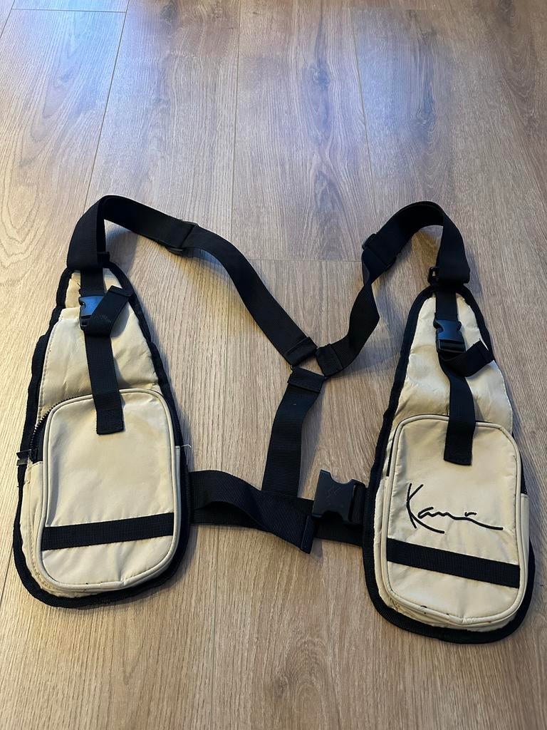 Karl Kani Borsttas / Chest Rig - Beige, Ophalen, Zo goed als nieuw, Beige, Overige merken