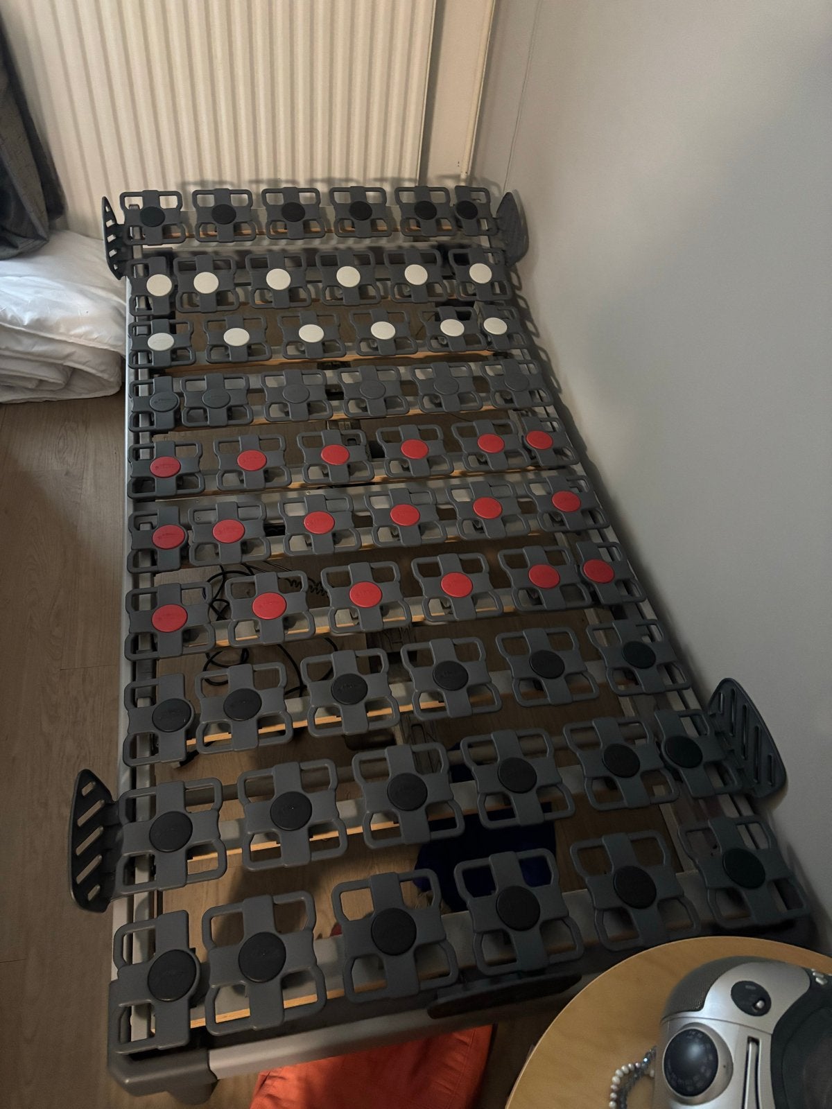 Tempur 1-persoons elektrisch verstelbaar bed – compleet, Huis en Inrichting, Gebruikt, 90 cm, Eenpersoons, Ophalen of Verzenden